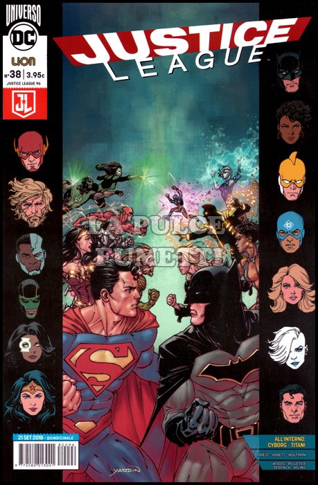 JUSTICE LEAGUE #    96 - JUSTICE LEAGUE 38